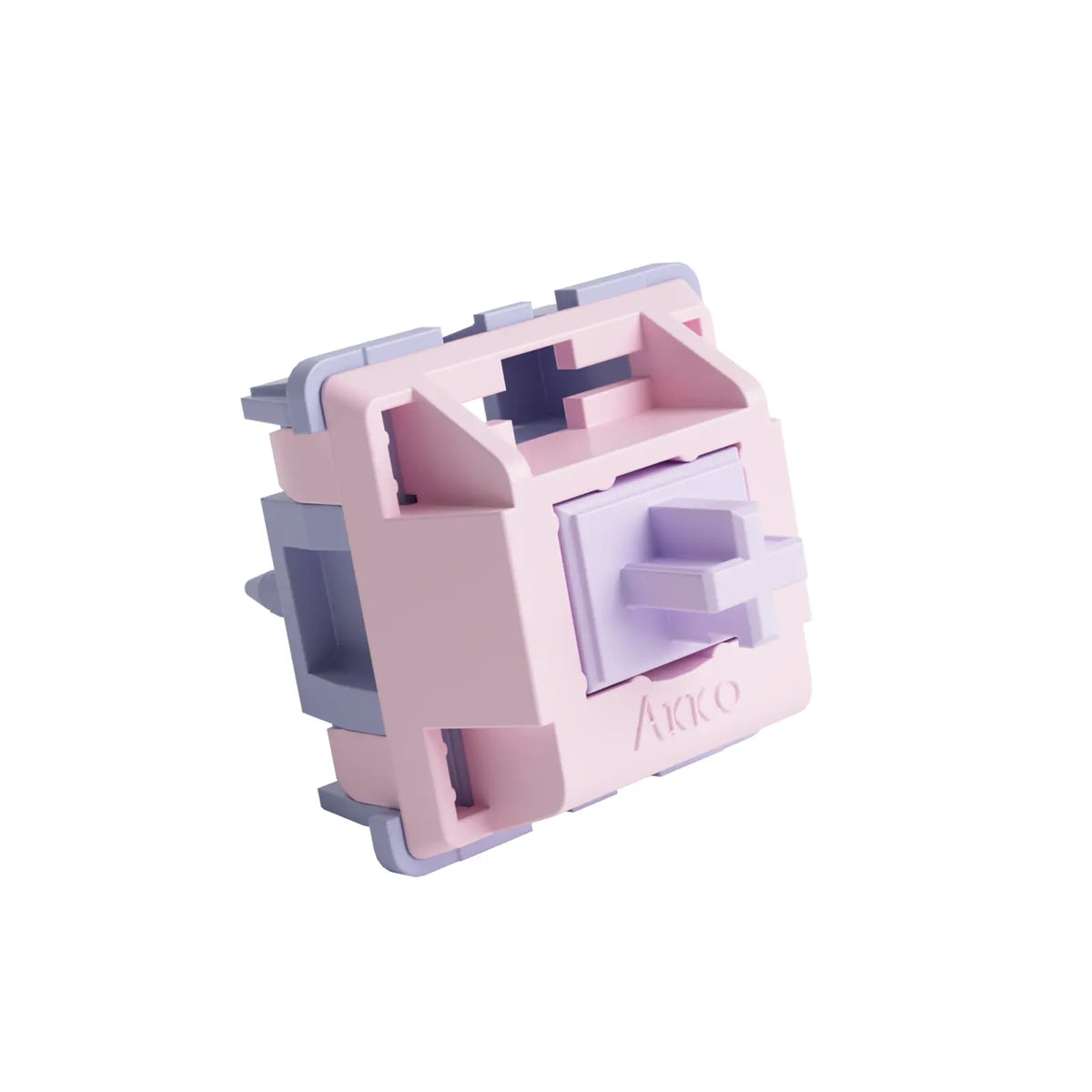 Akko V3 Fairy Linear Silent Keyboard Switch for Mechanical Gaming Keyboard, 5-Pin 50Gf Quiet Pre-Lubed Switches with Standard MX Structure (90Pcs)