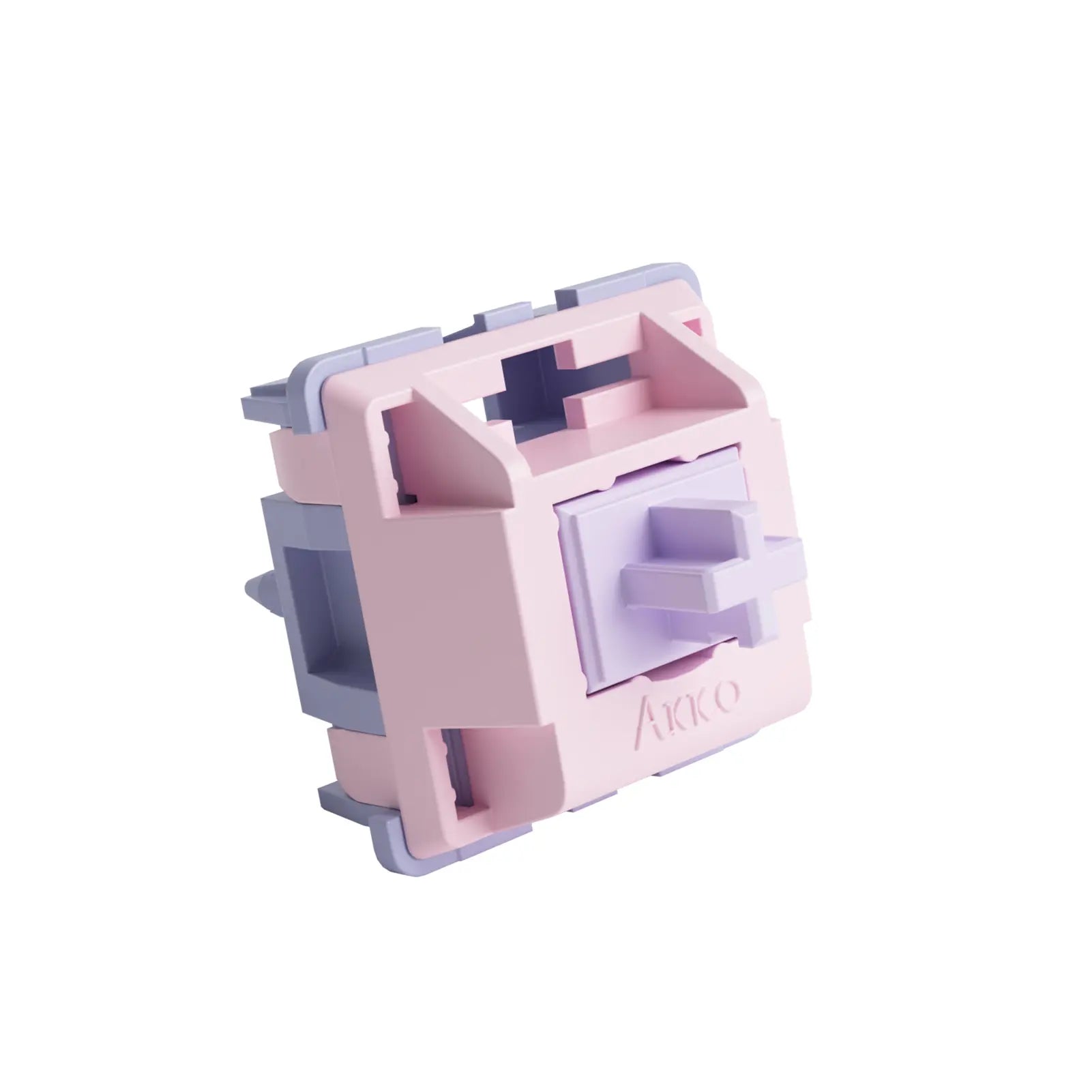 Akko V3 Fairy Linear Silent Keyboard Switch for Mechanical Gaming Keyboard, 5-Pin 50Gf Quiet Pre-Lubed Switches with Standard MX Structure (90Pcs)