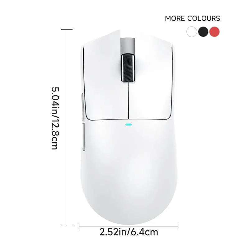 ATTACK SHARK X11 Wireless Gaming Mouse, Rechargeable RGB Gaming Mouse with Charging Base, 5 Programmable Buttons, Office Mouse for Gaming, Gaming Accessory
