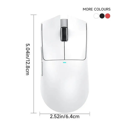 ATTACK SHARK X11 Wireless Gaming Mouse, Rechargeable RGB Gaming Mouse with Charging Base, 5 Programmable Buttons, Office Mouse for Gaming, Gaming Accessory