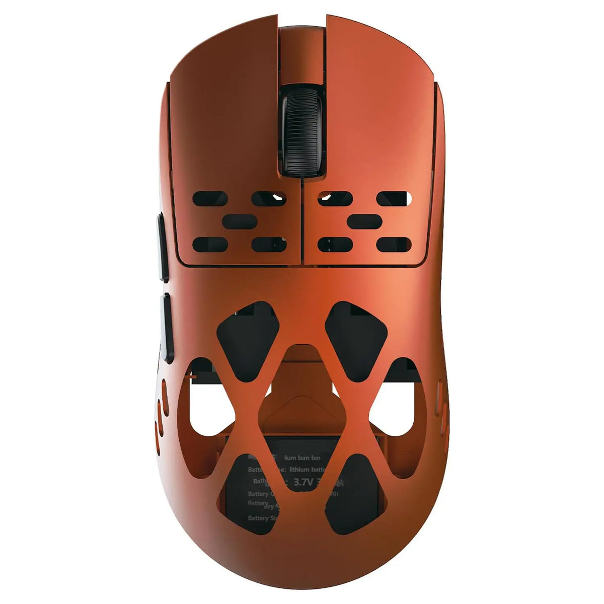 AJAZZ AM3 Magnesium-Aluminum Alloy Wireless Gaming Mouse, 49G Ultra-Lightweight, PAW3950 Sensor, Max 30000 DPI, Bluetooth/2.4G/Wired Tri-Mode Connection Dual 8K, Red,Back to School,Back to School Haul