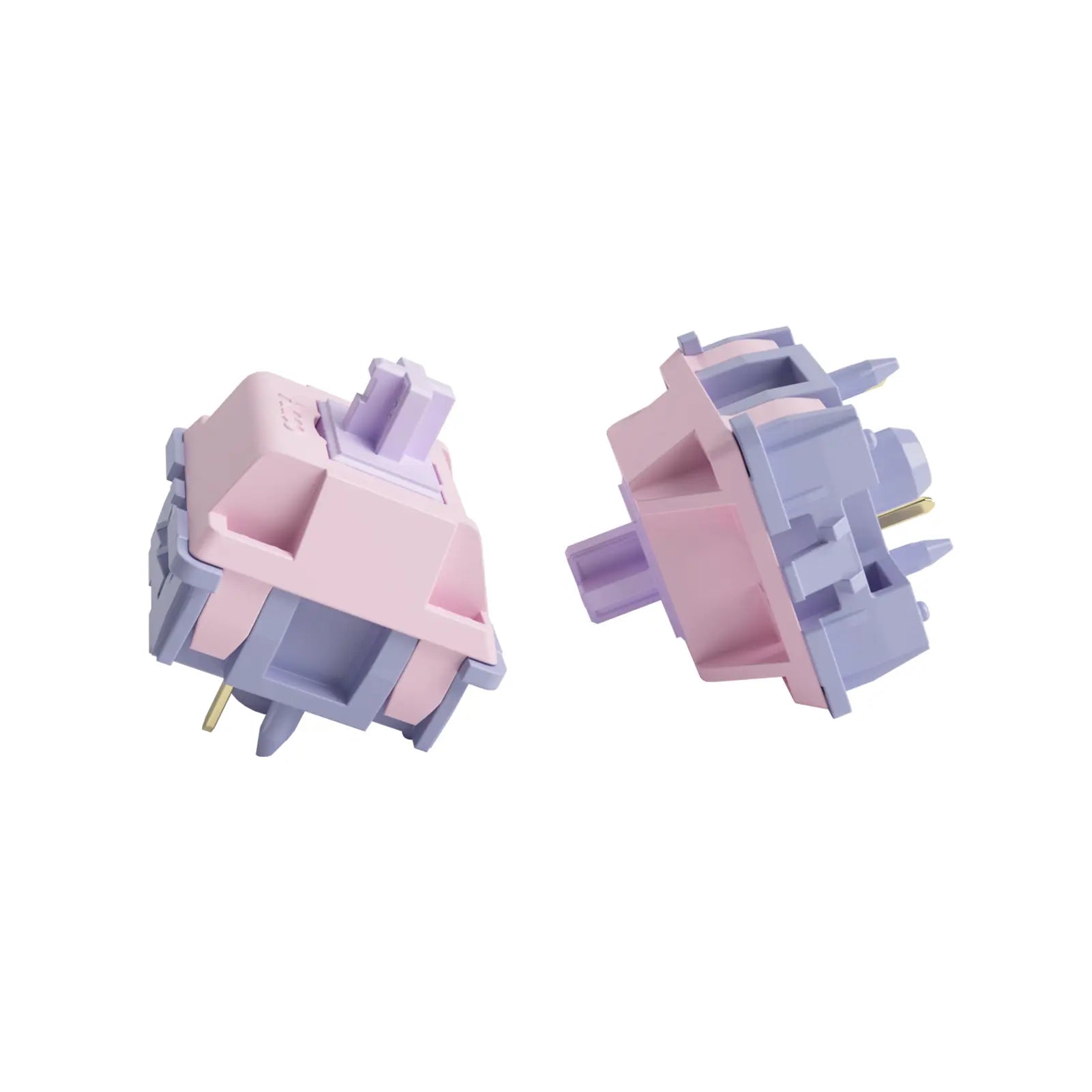 Akko V3 Fairy Linear Silent Keyboard Switch for Mechanical Gaming Keyboard, 5-Pin 50Gf Quiet Pre-Lubed Switches with Standard MX Structure (90Pcs)