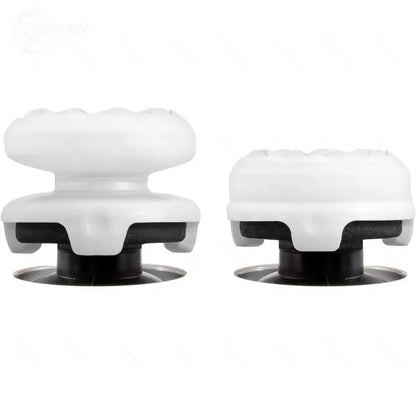 Professional Thumbstick Grips and Precision Rings for PS4, PS5, Xbox Series X/S, and Switch Pro Controllers - High-Rise and Mid-Rise Gaming Accessories in Black, Purple, and Green