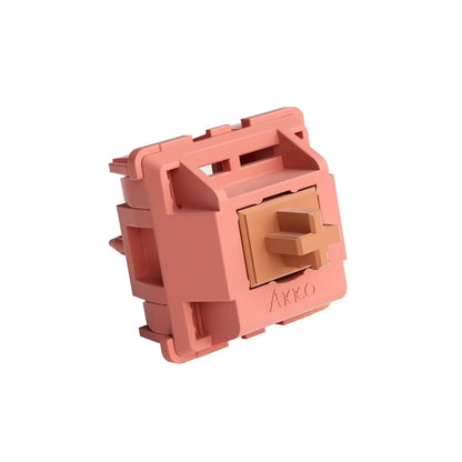 Akko Rosewood Switch, Keyboard Switch for Mechanical Gaming Keyboard, 5-Pin 40Gf Linear Pre-Lubed Switches (90Pcs)