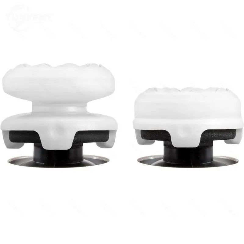 Professional Thumbstick Grips and Precision Rings for PS4, PS5, Xbox Series X/S, and Switch Pro Controllers - High-Rise and Mid-Rise Gaming Accessories in Black, Purple, and Green